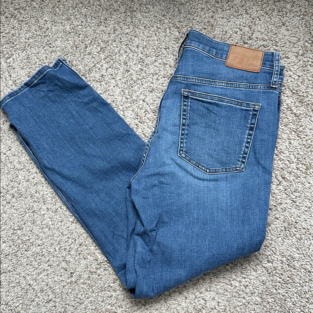 J. Crew Women's Straight Leg Jeans - Blue